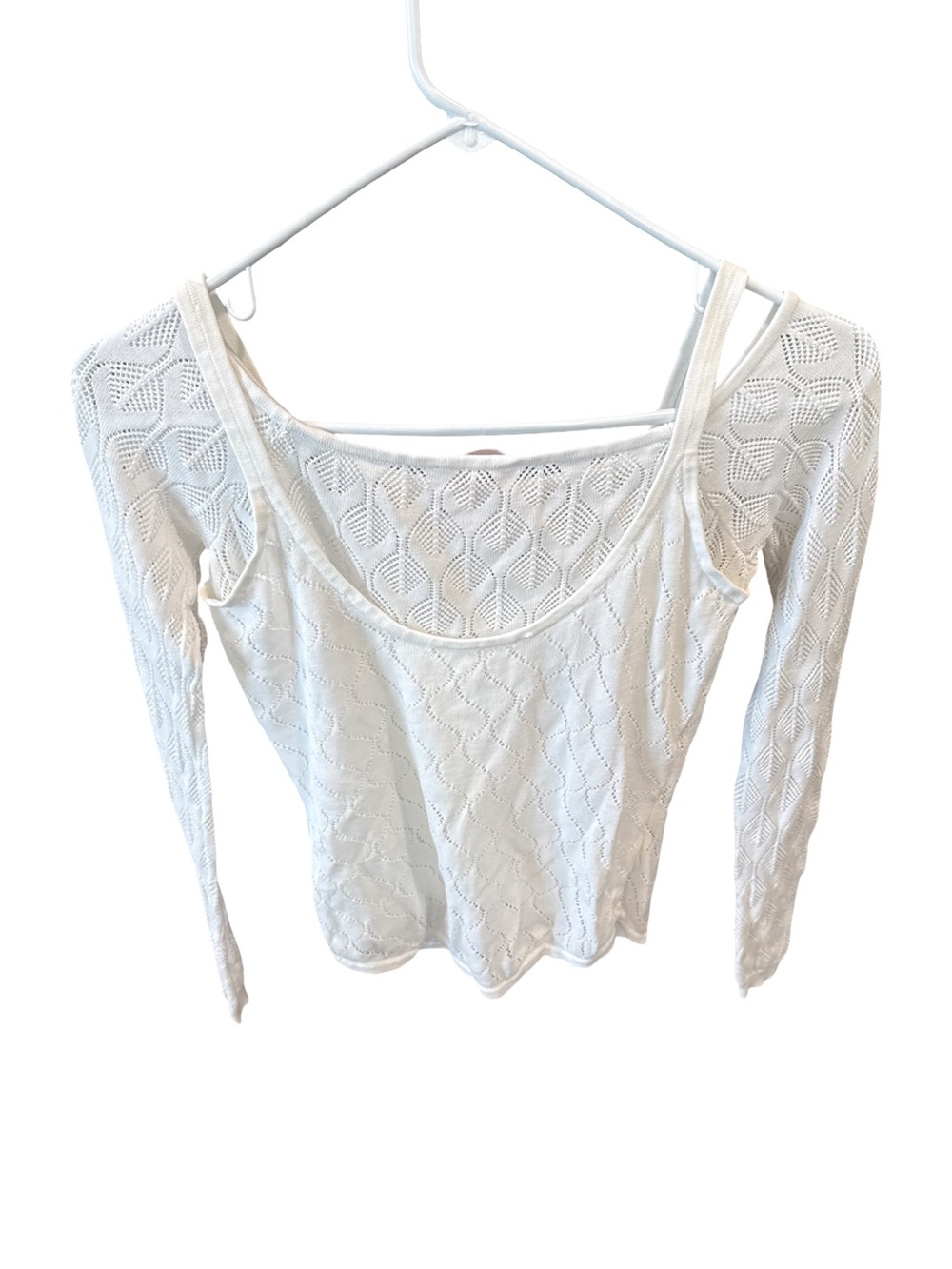 5a7 cinq a sept white cotton top shirt tank straps. size S cotton